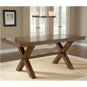Hillsdale Park Avenue Counter Height Trestle Table